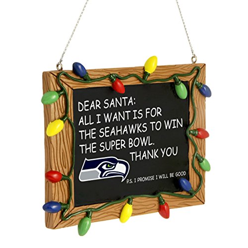 Seattle Seahawks Official NFL Ornament