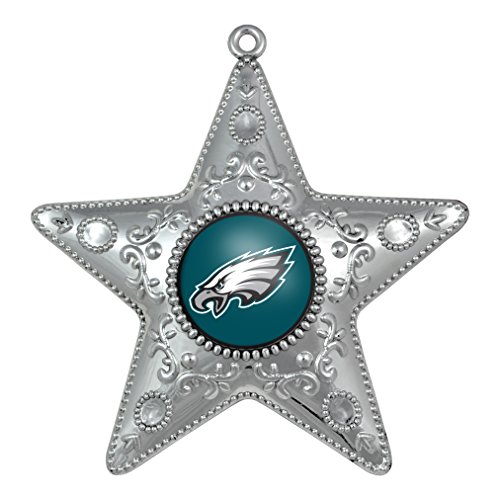NFL Philadelphia Eagles Silverstar Ornament