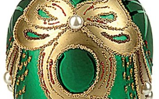 Faberge Style Christmas Ornaments