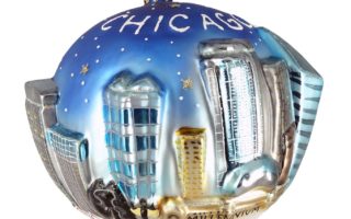 City of Chicago Christmas Ornaments