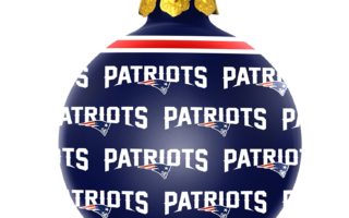 New England Patriots Christmas Tree Ornaments